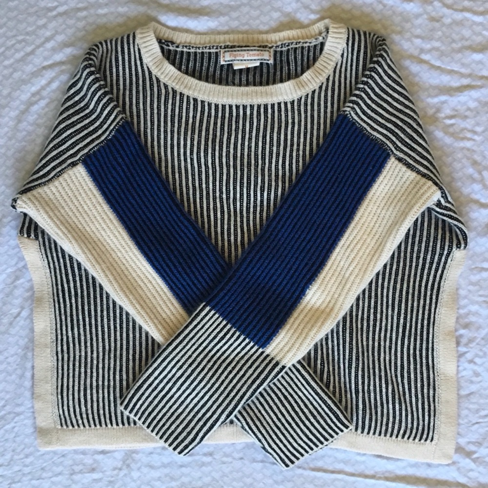 Flying tomato sweater